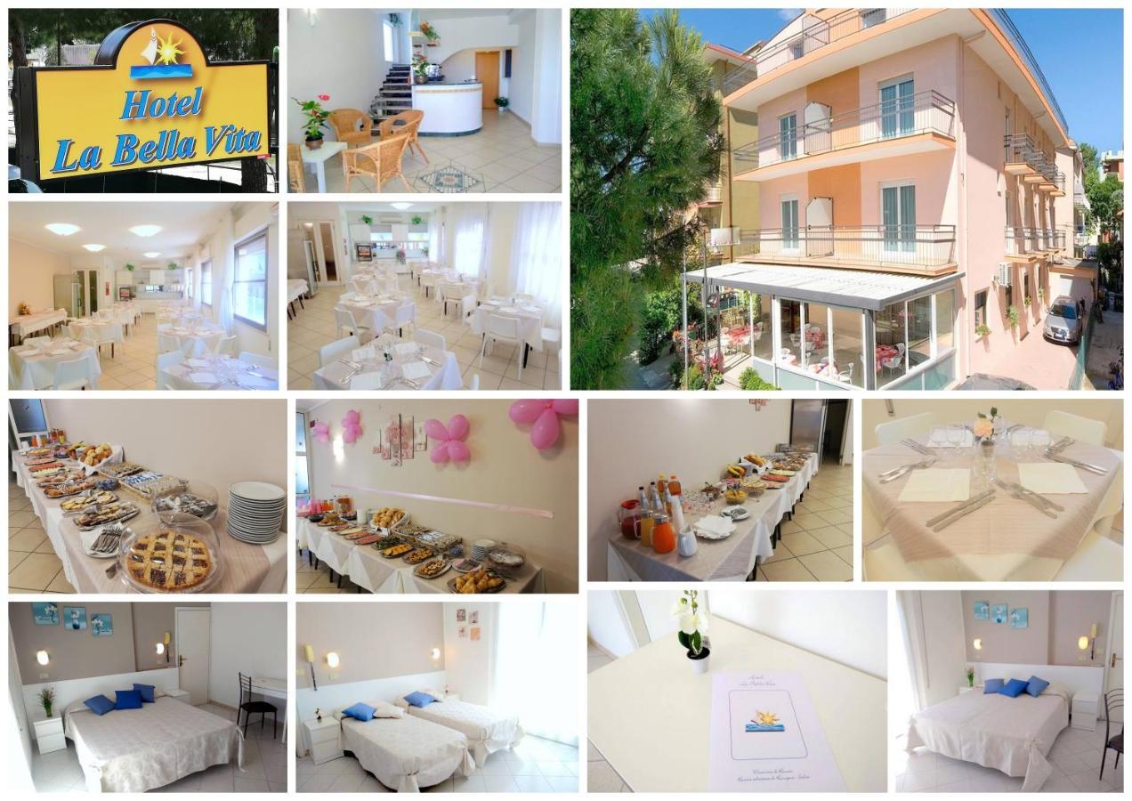 Hotel La Bella Vita ริมินี ภายนอก รูปภาพ