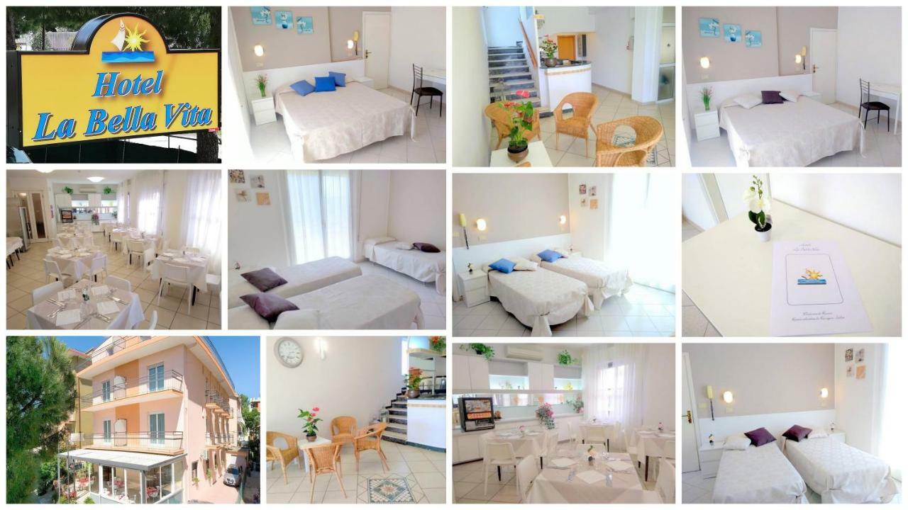 Hotel La Bella Vita ริมินี ภายนอก รูปภาพ